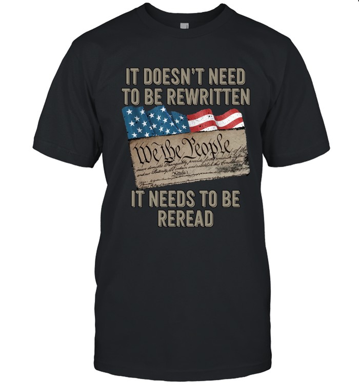 It doesn't need to be rewritten  it needs to be reread